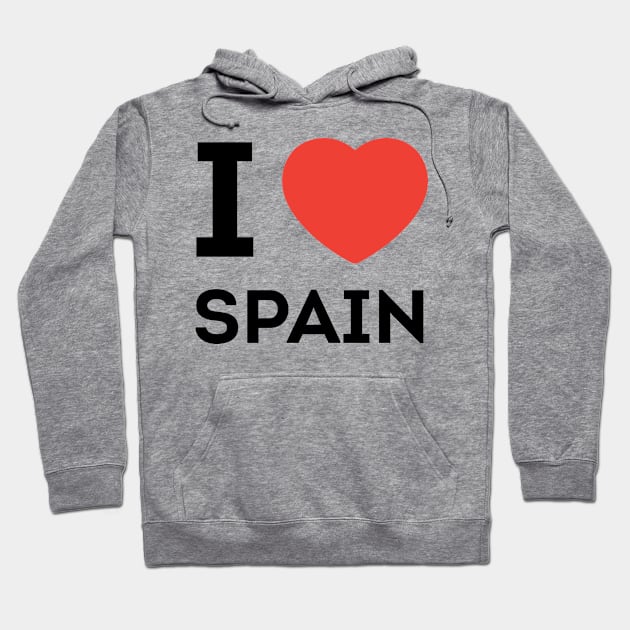 I LOVE SPAIN Hoodie by JamesBennettBeta